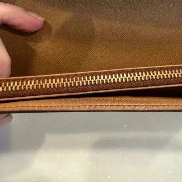 Louis Vuitton monogram portefeuillle Sarah bifold long wallet AUTHENTIC main image 9
